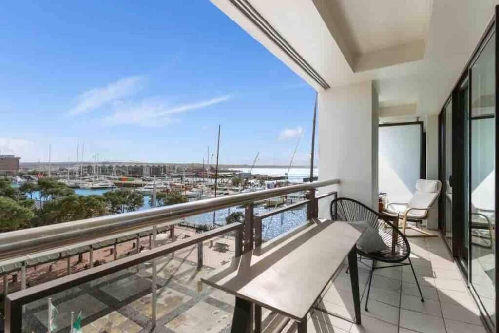 Ferienwohnung Luxury Waterfront Nest Above Viaduct Harbour Auckland Exterior foto