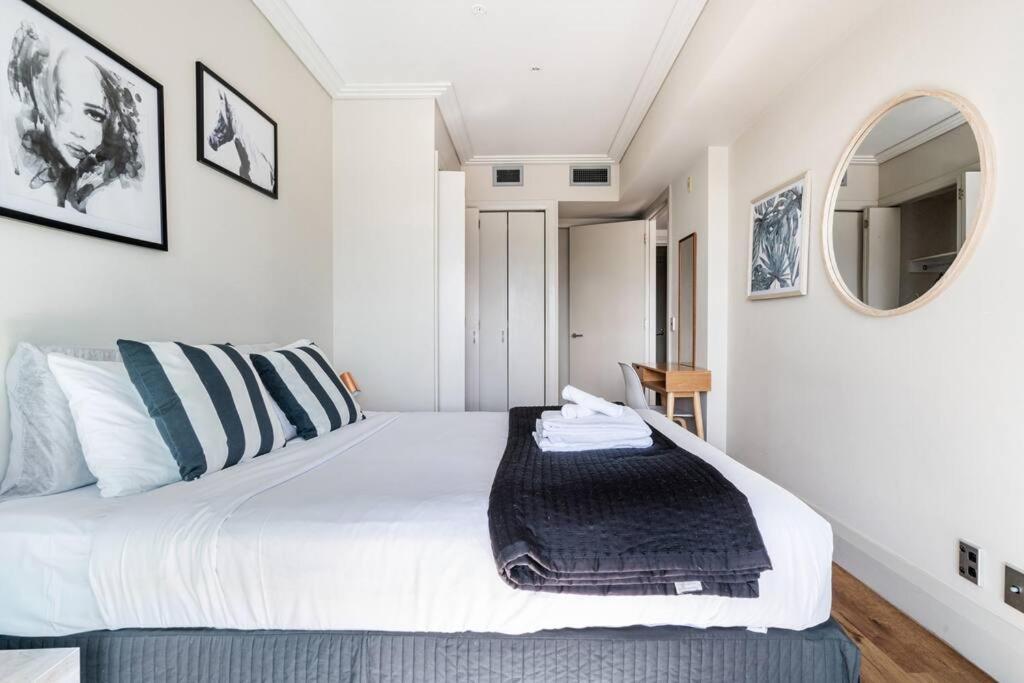 Ferienwohnung Luxury Waterfront Nest Above Viaduct Harbour Auckland Exterior foto