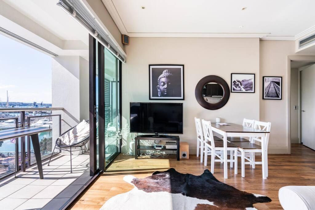 Ferienwohnung Luxury Waterfront Nest Above Viaduct Harbour Auckland Exterior foto