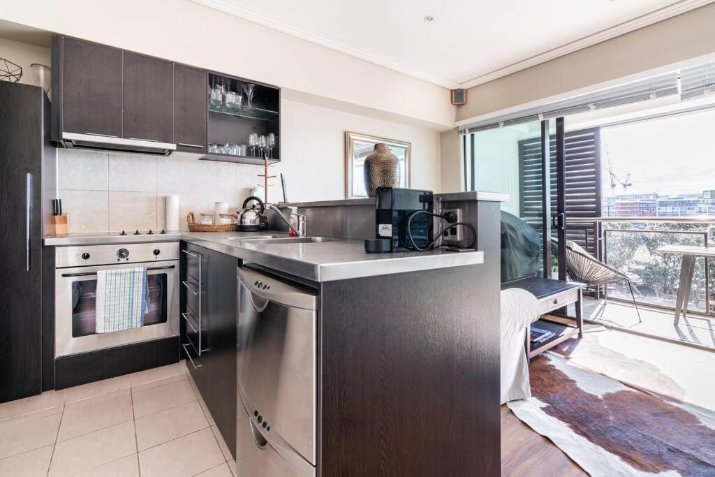 Ferienwohnung Luxury Waterfront Nest Above Viaduct Harbour Auckland Exterior foto